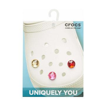 Crocs Sparkly Circle 3-Pack #1 Jibbitz Férfi Színes | HU 1082HAPK